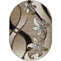 Витебские ковры Эспрессо овал f1673z7o (3x5)