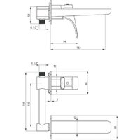 Смеситель Deante Hiacynt BQH N54L - Превью изображения №2 — Интернет-магазин Time-Shop