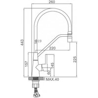 Смеситель Ledeme L4397D-12 - Превью изображения №2 — Интернет-магазин Time-Shop