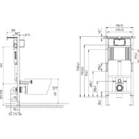 Инсталляция для унитаза Cersanit Aqua 50 Prime P 68178 - Превью изображения №13 — Интернет-магазин Time-Shop