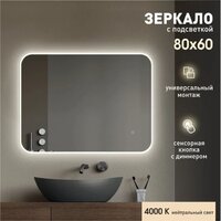 Алмаз-Люкс Зеркало Milan 8060s-4