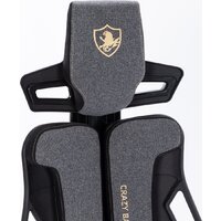 Игровое (геймерское) кресло CACTUS CS-CHR-DUO-GYBK (серый/черный) - Превью изображения №15 — Интернет-магазин Time-Shop