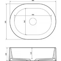Умывальник Lauter Oliva 21O486DB (Deep Black) - Превью изображения №11 — Интернет-магазин Time-Shop