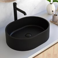 Умывальник Lauter Oliva 21O486DB (Deep Black) - Превью изображения №6 — Интернет-магазин Time-Shop