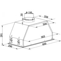 Кухонная вытяжка Schaub Lorenz SLD EL6027 - Превью изображения №8 — Интернет-магазин Time-Shop