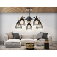 Люстра средней высоты Ambrella light Traditional TR8015 - Превью изображения №5 — Интернет-магазин Time-Shop