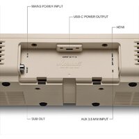 Саундбар Marshal Heston 60 (бежевый) - Превью изображения №2 — Интернет-магазин Time-Shop