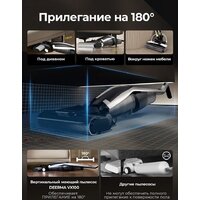 Вертикальный моющий пылесос Deerma DEM-VX100 - Превью изображения №7 — Интернет-магазин Time-Shop
