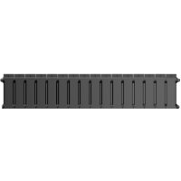 Биметаллический радиатор Royal Thermo PianoForte 200 Noir Sable (16 секций) - Превью изображения №3 — Интернет-магазин Time-Shop