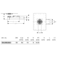 Трап/канал Geberit CleanLine 154.050.00.1 - Превью изображения №2 — Интернет-магазин Time-Shop
