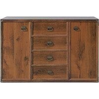 Black Red White Индиана JKOM 2d4s (дуб саттер)