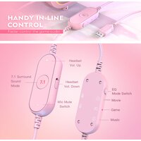 Наушники FIFINE H6X (розовый) - Превью изображения №4 — Интернет-магазин Time-Shop