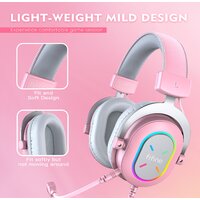 Наушники FIFINE H6X (розовый) - Превью изображения №7 — Интернет-магазин Time-Shop