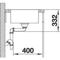 Кухонная мойка Blanco Lemis 45 S-IF Mini - Превью изображения №4 — Интернет-магазин Time-Shop