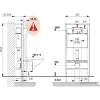 Унитаз подвесной Roca Mateo [893100010] - Превью изображения №7 — Интернет-магазин Time-Shop