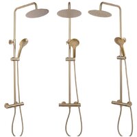 Душевая система  Rea Vincent Matt Gold REA-P6602 - Превью изображения №7 — Интернет-магазин Time-Shop