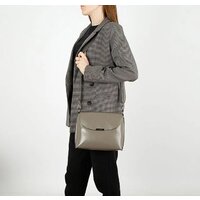 Женская сумка Poshete 892-2890-220-COF (кофе) - Превью изображения №5 — Интернет-магазин Time-Shop