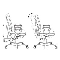 Офисное кресло Бюрократ CH-545/38-415 (черный) - Превью изображения №5 — Интернет-магазин Time-Shop