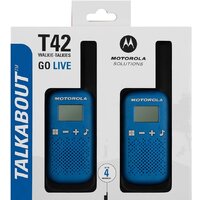 Портативная радиостанция Motorola Talkabout T42 (синий) - Превью изображения №10 — Интернет-магазин Time-Shop