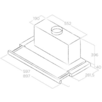 Кухонная вытяжка Elica Elite 35 GRIX/A/90 - Превью изображения №2 — Интернет-магазин Time-Shop