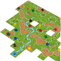 Настольная игра Мир Хобби Каркассон. Королевский подарок. Новое издание - Превью изображения №5 — Интернет-магазин Time-Shop