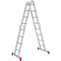 Лестница-трансформер Новая высота NV 233 трансформер с помостом 4x4 ступени - Превью изображения №3 — Интернет-магазин Time-Shop