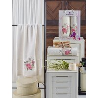 Набор полотенец Merzuka 50x90/70x140 10678 (2 шт, кремовый) - Превью изображения №2 — Интернет-магазин Time-Shop