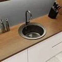 Кухонная мойка GranFest Rondo 520 (черный) - Превью изображения №2 — Интернет-магазин Time-Shop