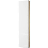 Акватон Шкаф Мишель 23 1A244303MIX40 (белый софт/дуб эндгрейн)