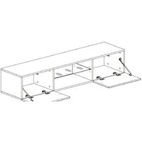 Полка НК-Мебель Point Тип-33 (белый/белый глянец) - Превью изображения №4 — Интернет-магазин Time-Shop