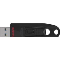 USB Flash SanDisk Ultra USB 3.0 Black 64GB (SDCZ48-064G-U46) - Превью изображения №2 — Интернет-магазин Time-Shop