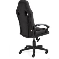 Игровое (геймерское) кресло TetChair Driver (флок/ткань, черный/серый) - Превью изображения №3 — Интернет-магазин Time-Shop