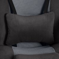 Игровое (геймерское) кресло TetChair Driver (флок/ткань, черный/серый) - Превью изображения №8 — Интернет-магазин Time-Shop