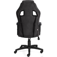 Игровое (геймерское) кресло TetChair Driver (флок/ткань, черный/серый) - Превью изображения №4 — Интернет-магазин Time-Shop