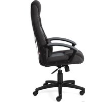 Игровое (геймерское) кресло TetChair Driver (флок/ткань, черный/серый) - Превью изображения №2 — Интернет-магазин Time-Shop