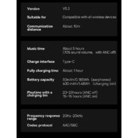 Наушники Baseus Storm 1 (черный) - Превью изображения №8 — Интернет-магазин Time-Shop