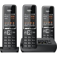 Радиотелефон Gigaset Comfort 550A Trio (черный) - Превью изображения №1 — Интернет-магазин Time-Shop