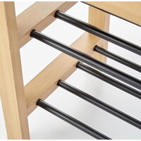 Банкетка Halmar ST-11 (черный/дуб натуральный) - Превью изображения №4 — Интернет-магазин Time-Shop