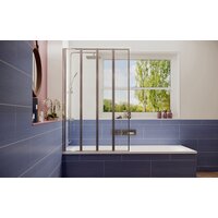 Стеклянная шторка для ванны Ambassador Bath Screens 16041111L 100 - Превью изображения №3 — Интернет-магазин Time-Shop