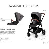Универсальная коляска Tomix Selena 2в1 P02 (черный) - Превью изображения №33 — Интернет-магазин Time-Shop