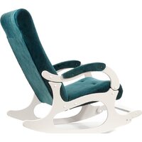 Кресло-качалка Бастион 4-2 (goya teal/white) - Превью изображения №3 — Интернет-магазин Time-Shop