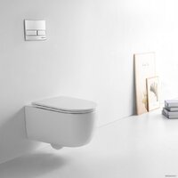 Унитаз подвесной Berges Wasserhaus Tornas Rimless 082137 - Превью изображения №2 — Интернет-магазин Time-Shop