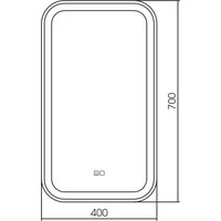  Silver Mirrors Зеркало Мальта 40x70 LED-00002552 - Превью изображения №3 — Интернет-магазин Time-Shop