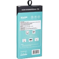 Адаптер VCOM CG6218M-0.15 DisplayPort - HDMI (nan м, черный/серый) - Превью изображения №6 — Интернет-магазин Time-Shop