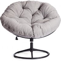 Офисное кресло TetChair Cloude Home (рогожка серо-бежевый) - Превью изображения №11 — Интернет-магазин Time-Shop