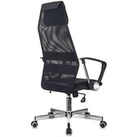 Офисное кресло Бюрократ Axel Chrome (черный) - Превью изображения №5 — Интернет-магазин Time-Shop