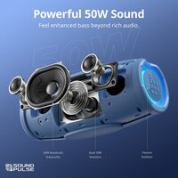 Беспроводная колонка Tronsmart Mirtune S100 (синий) - Превью изображения №2 — Интернет-магазин Time-Shop