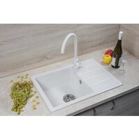 Кухонная мойка Marblan Recta L (иней) - Превью изображения №4 — Интернет-магазин Time-Shop