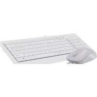 Офисный набор A4Tech Fstyler F1512 (белый) - Превью изображения №2 — Интернет-магазин Time-Shop