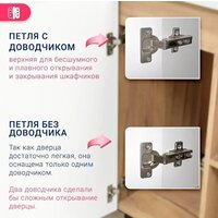  Doratiz Тумба под умывальник Лофт 50 9912.017 (графит/ватан) - Превью изображения №5 — Интернет-магазин Time-Shop